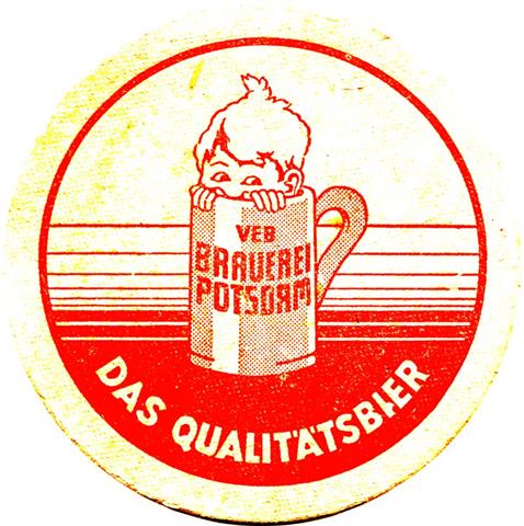 potsdam p-bb veb 1a (rund215-das qualittsbier-rot) 